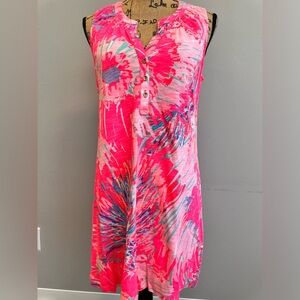 Lilly Pulitzer Sleeveless Essie Dress in Pink Never Been Betta